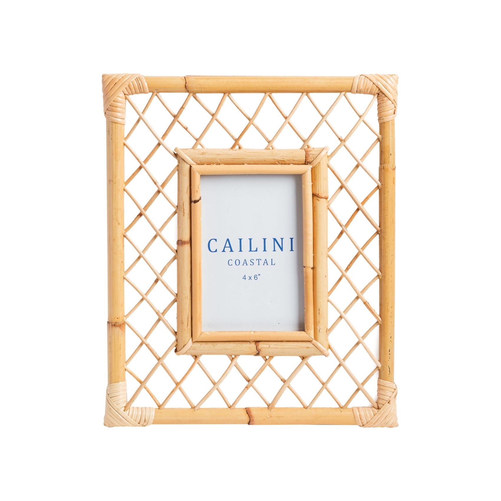 Bar Harbor Lattice Wall Frame - 4" x 6"