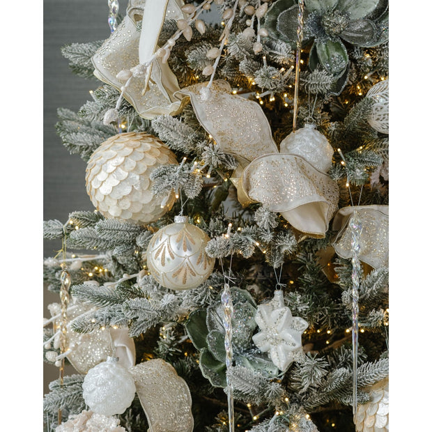 All is Bright Beaded Ribbon
