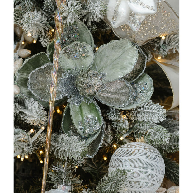 Green Magnolia Tree Stem - Set of 6
