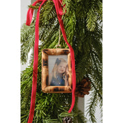 Bamboo Photo Frame Ornament - Set of 2