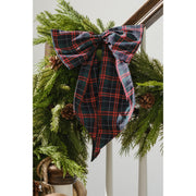Christmas Tartan Oversized Bow