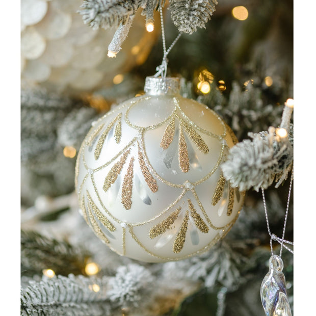 Golden Petals Ornament