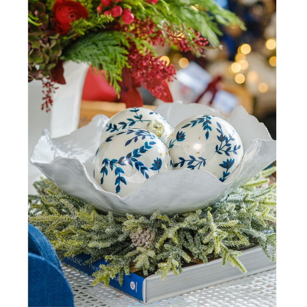 Petite Frosted Fir Faux Wreath