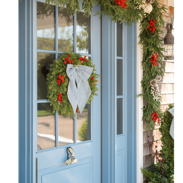 Juniper Faux Wreath