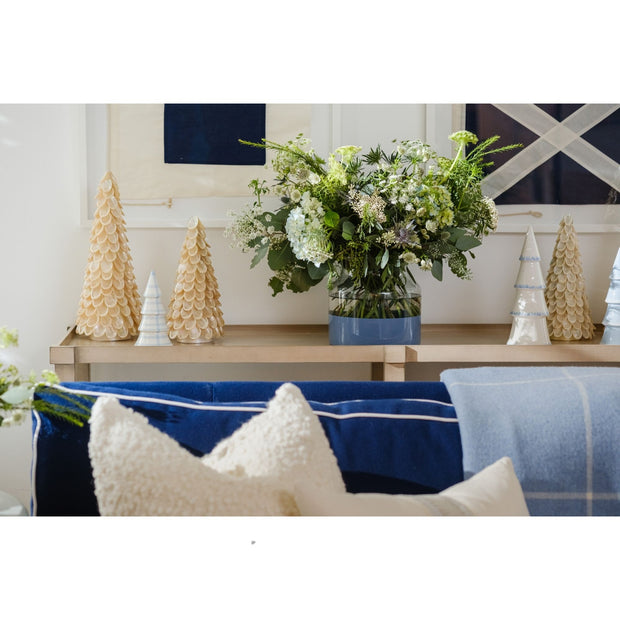 Coastal Ceramic Tree Grove - Set of 3