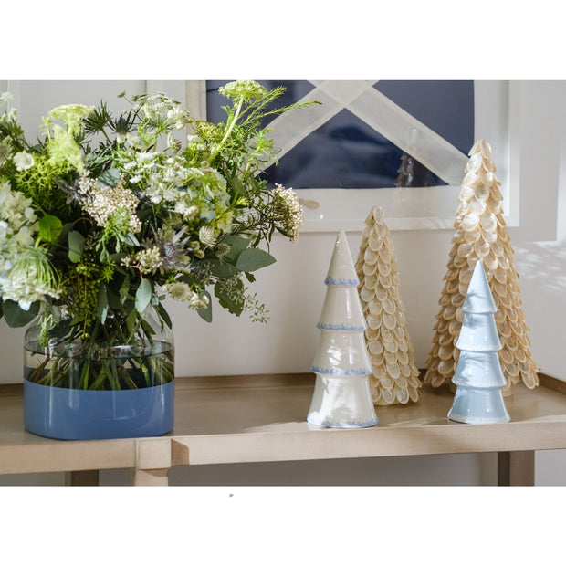 Coastal Ceramic Tree Grove - Set of 3