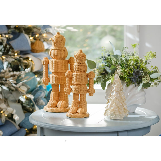 Wicker Nutcracker - Natural