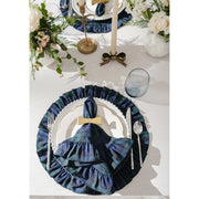 Brass Bow Napkin Rings - Set of 4