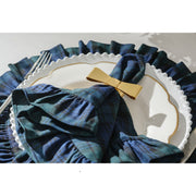 Tartan Ruffle Napkin - Set of 2