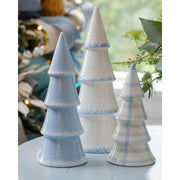 Coastal Ceramic Tree Grove - Set of 3