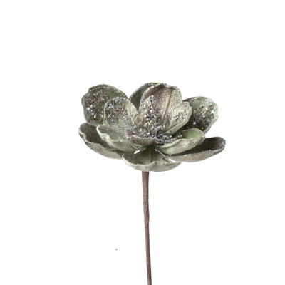 Green Magnolia Tree Stem - Set of 6