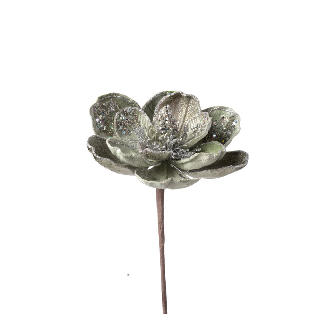 Green Magnolia Tree Stem - Set of 6