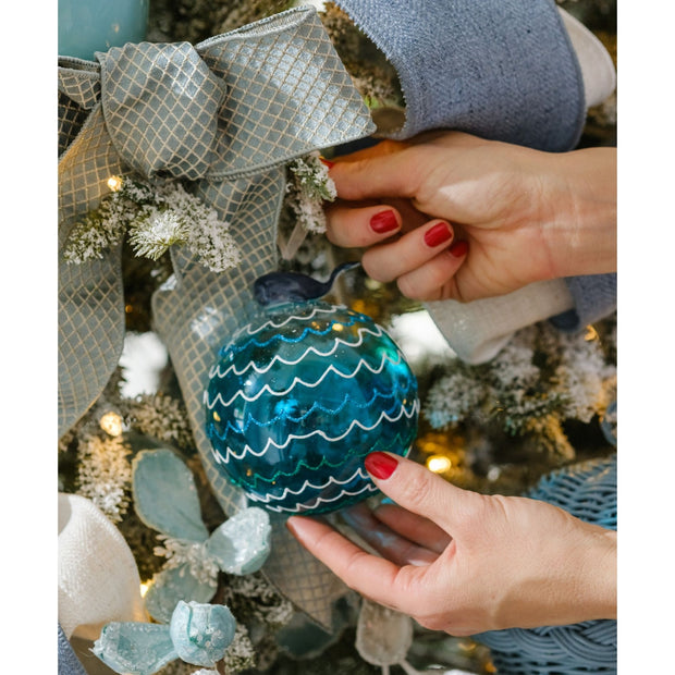 Winter Whale Ornament