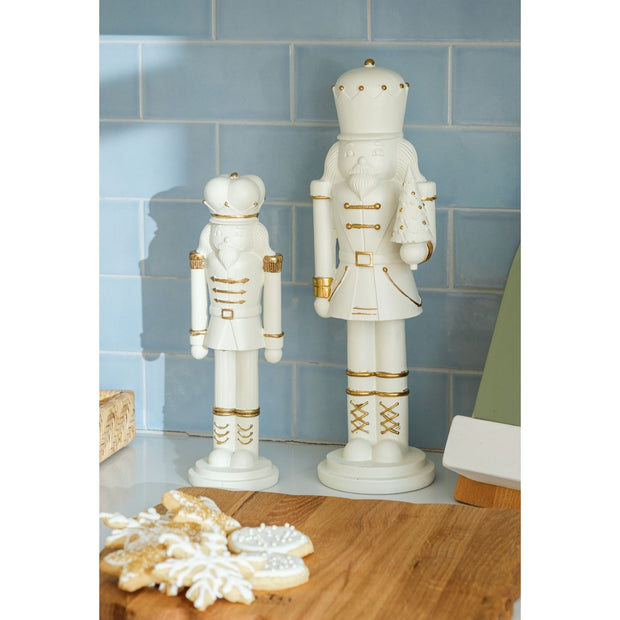 Gilded Nutcracker Prince with Tree