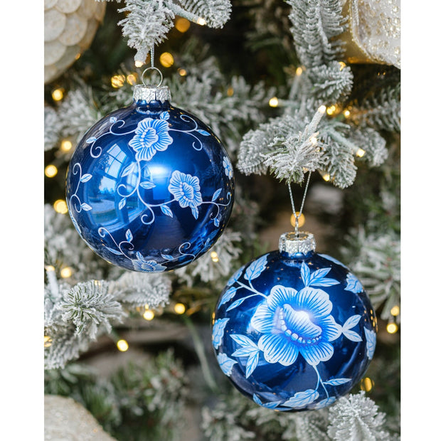 Celestial Bloom Ornament - Set of 2
