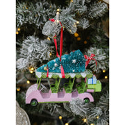 Beverly Palms Golf Cart Ornament