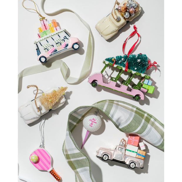 Beverly Palms Golf Cart Ornament