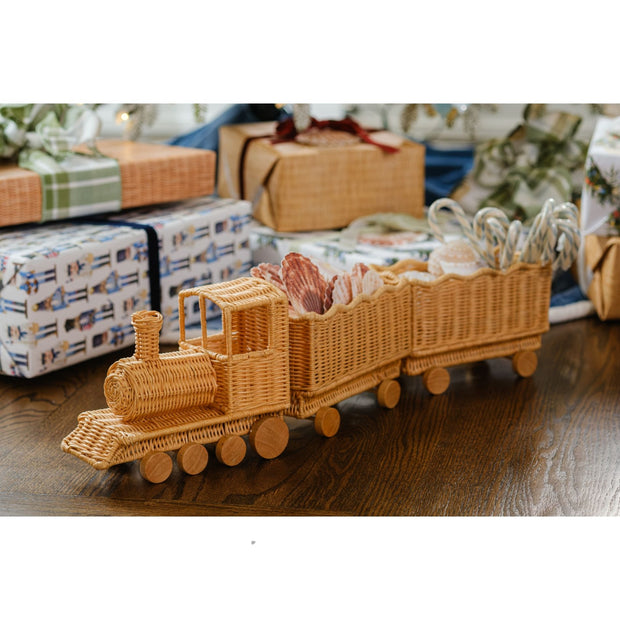 Wicker Train Set