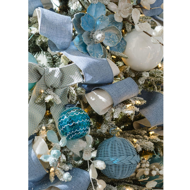 Ocean Blue Magnolia Tree Stem - Set of 6