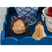 Braided Rattan Ornament Natural - Set of 2