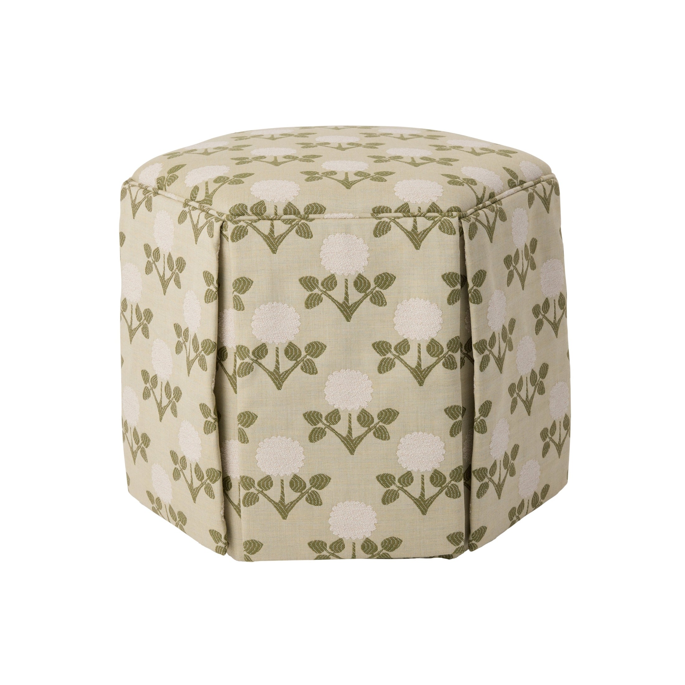 Elodie Ottoman - Sunbrella® Dandelion