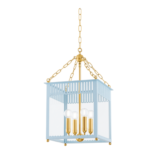 Charleston Lantern - Blue