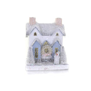 Petite Flocked Holly Haven