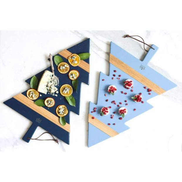 O Christmas Tree Charcuterie Board - French Blue