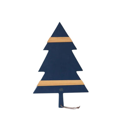 O Christmas Tree Charcuterie Board - Navy