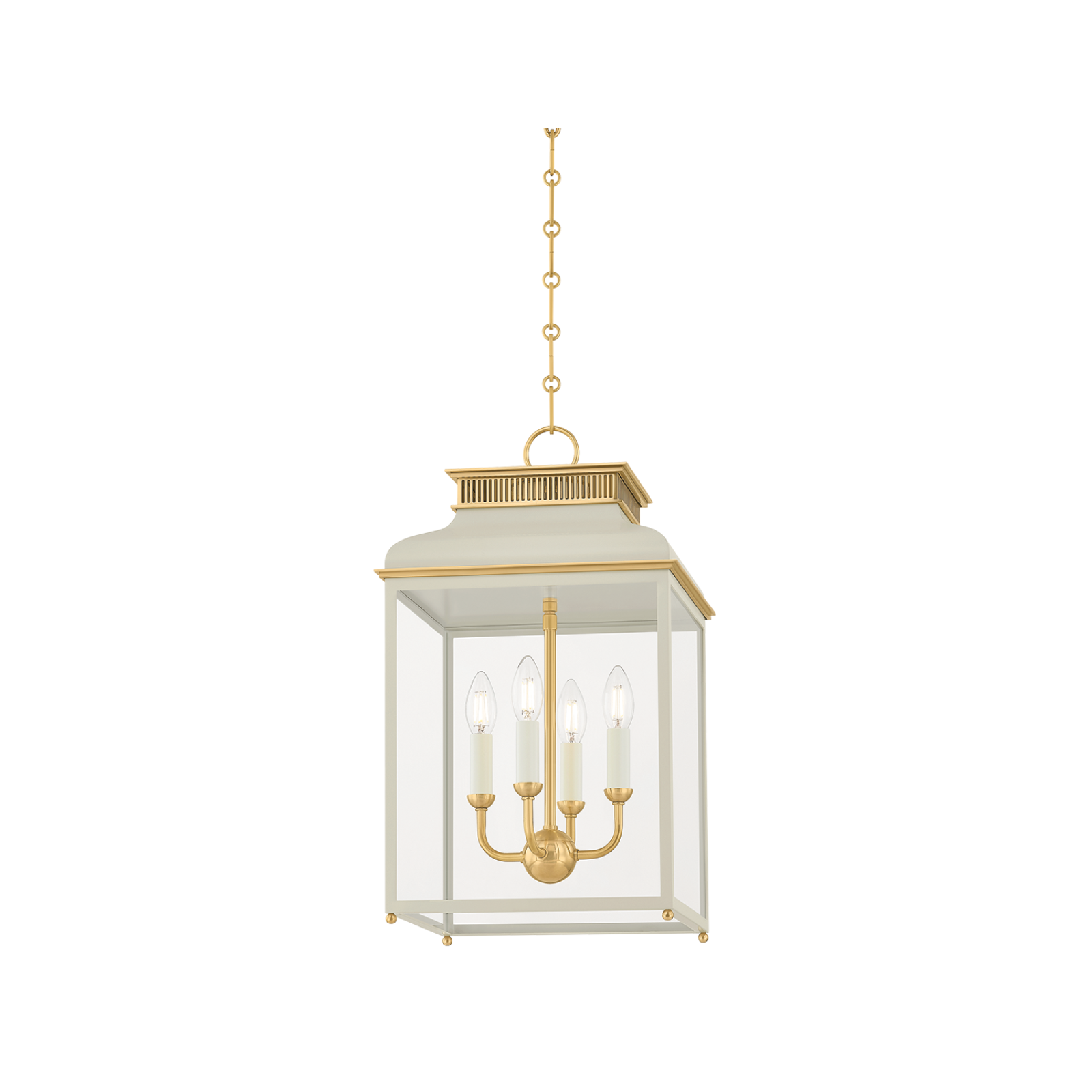 Houghton Lantern - Ivory