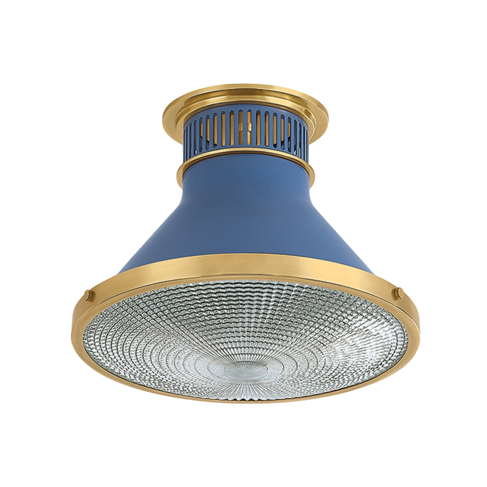 Highclere Flush Mount - Blue