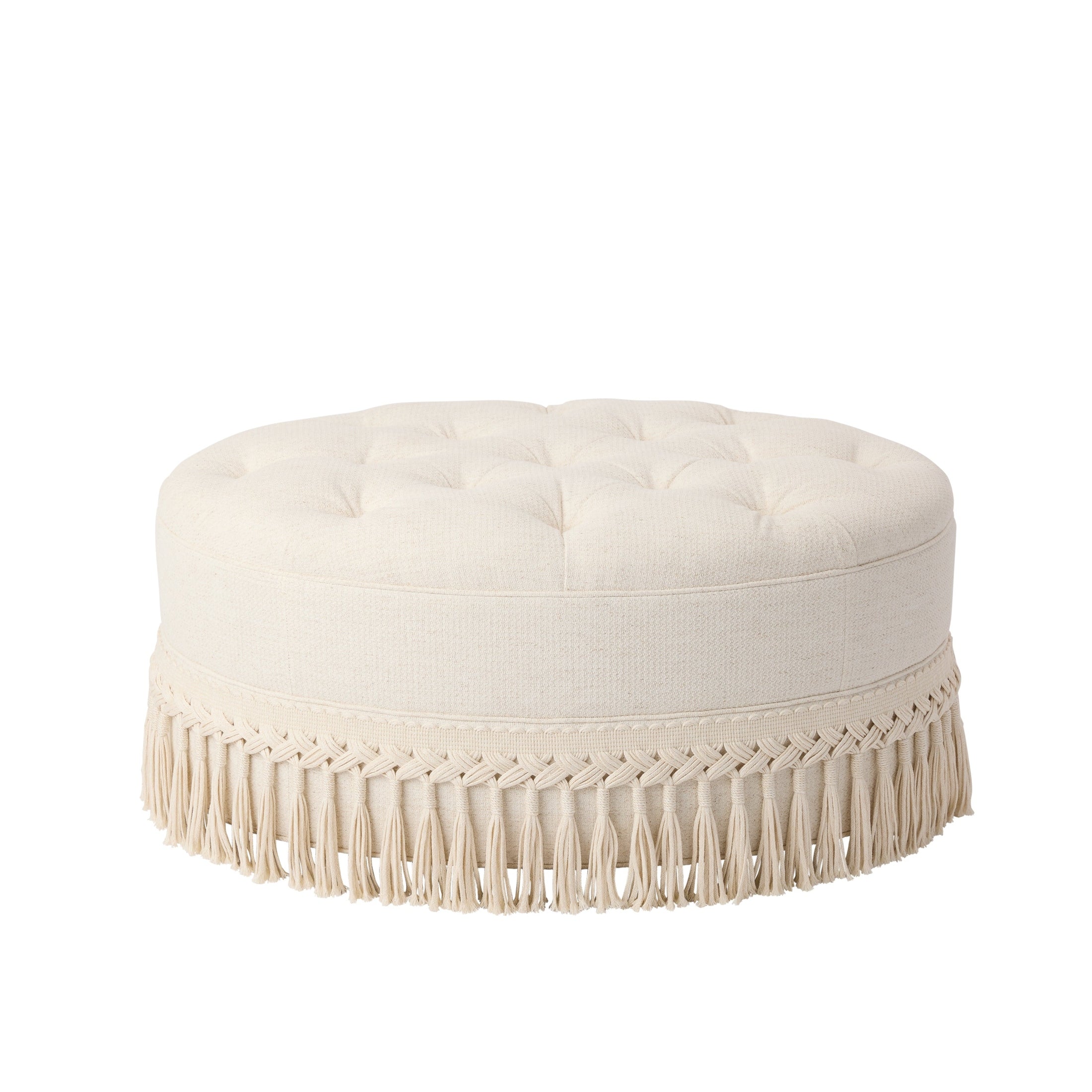 Marnie Fringe Ottoman