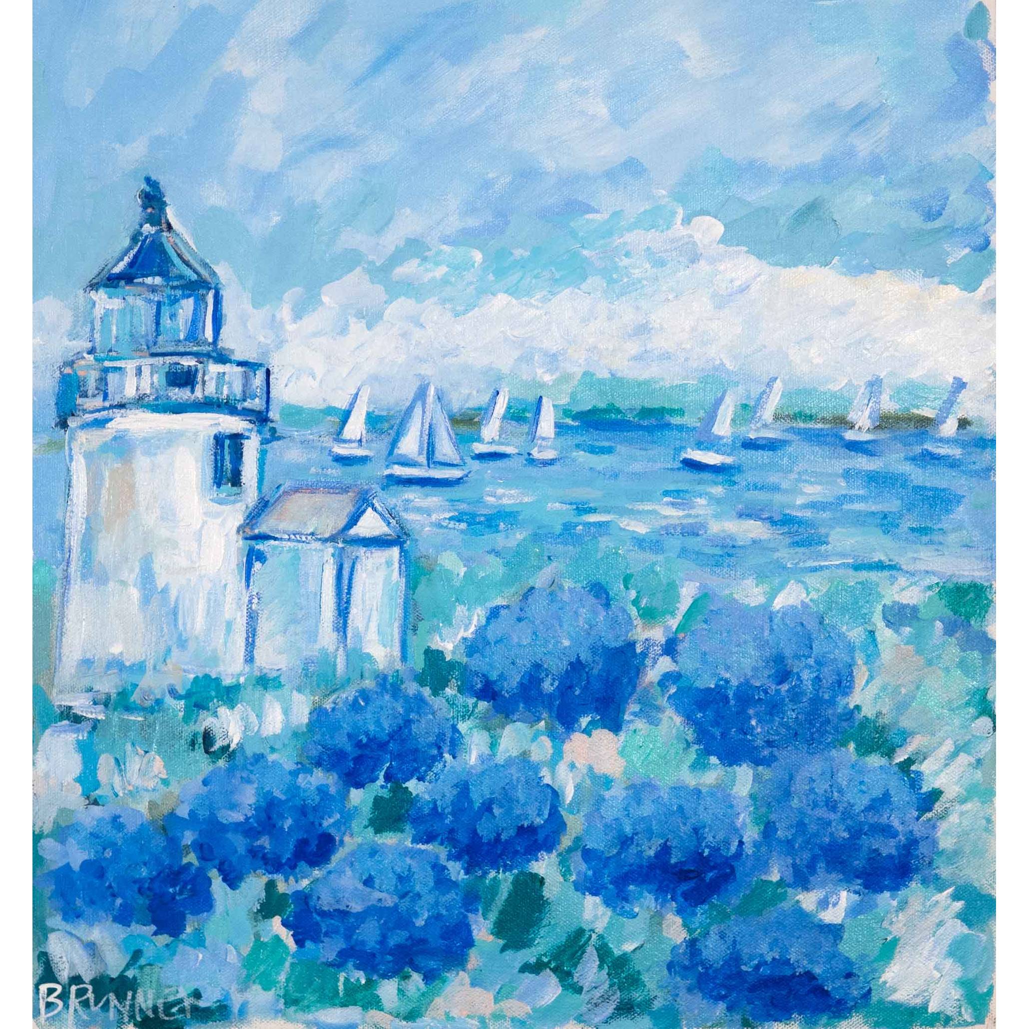 Island Charm II Original Framed Painting