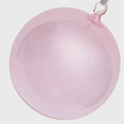 Pale Pink Glass Bubble Ornament - Set of 3