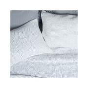 Hand Stitched Light Indigo Quilt Set by John Robshaw