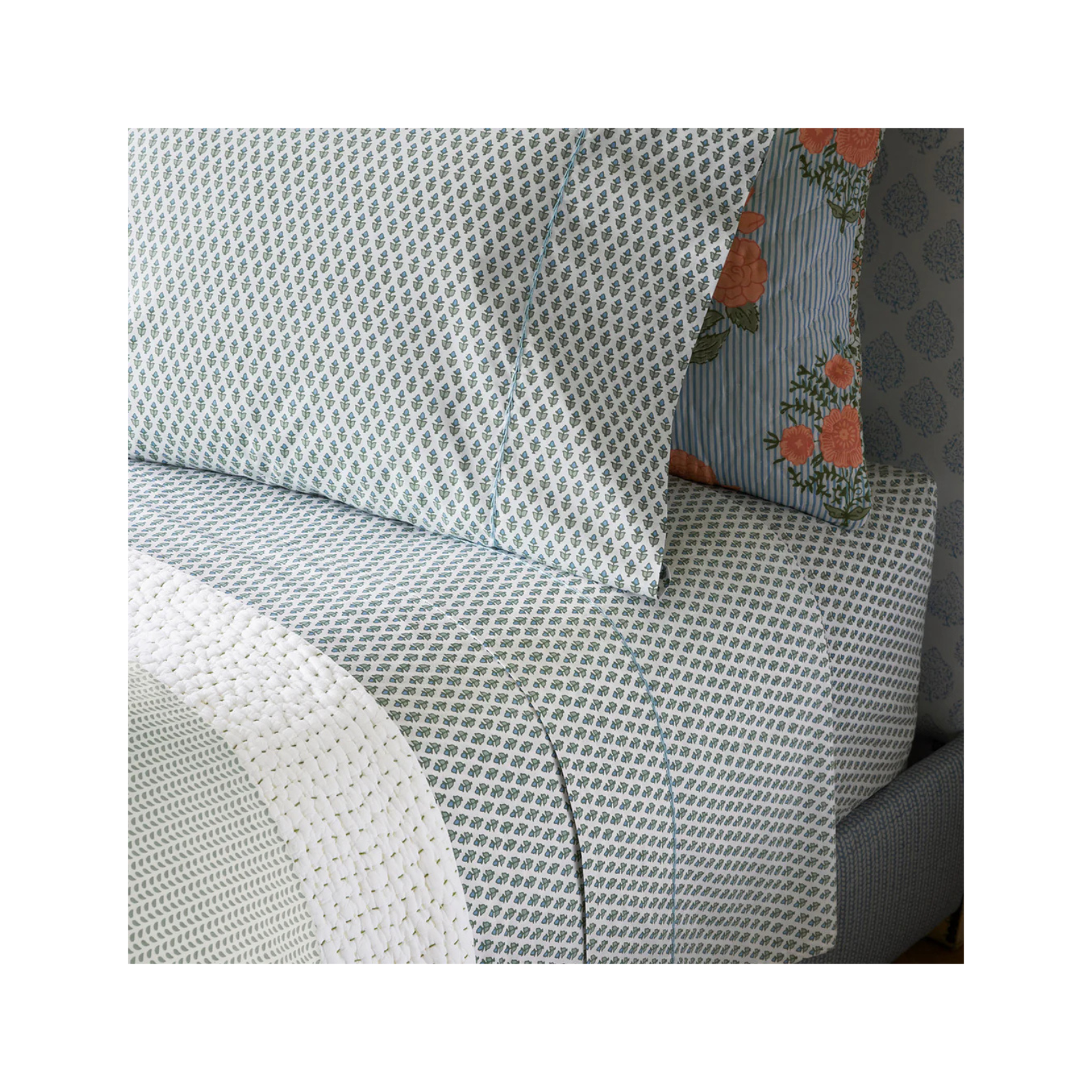 Cala Sage Sheets by John Robshaw