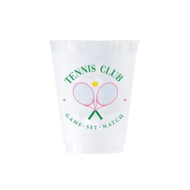 Tennis Club Shatterproof Cups