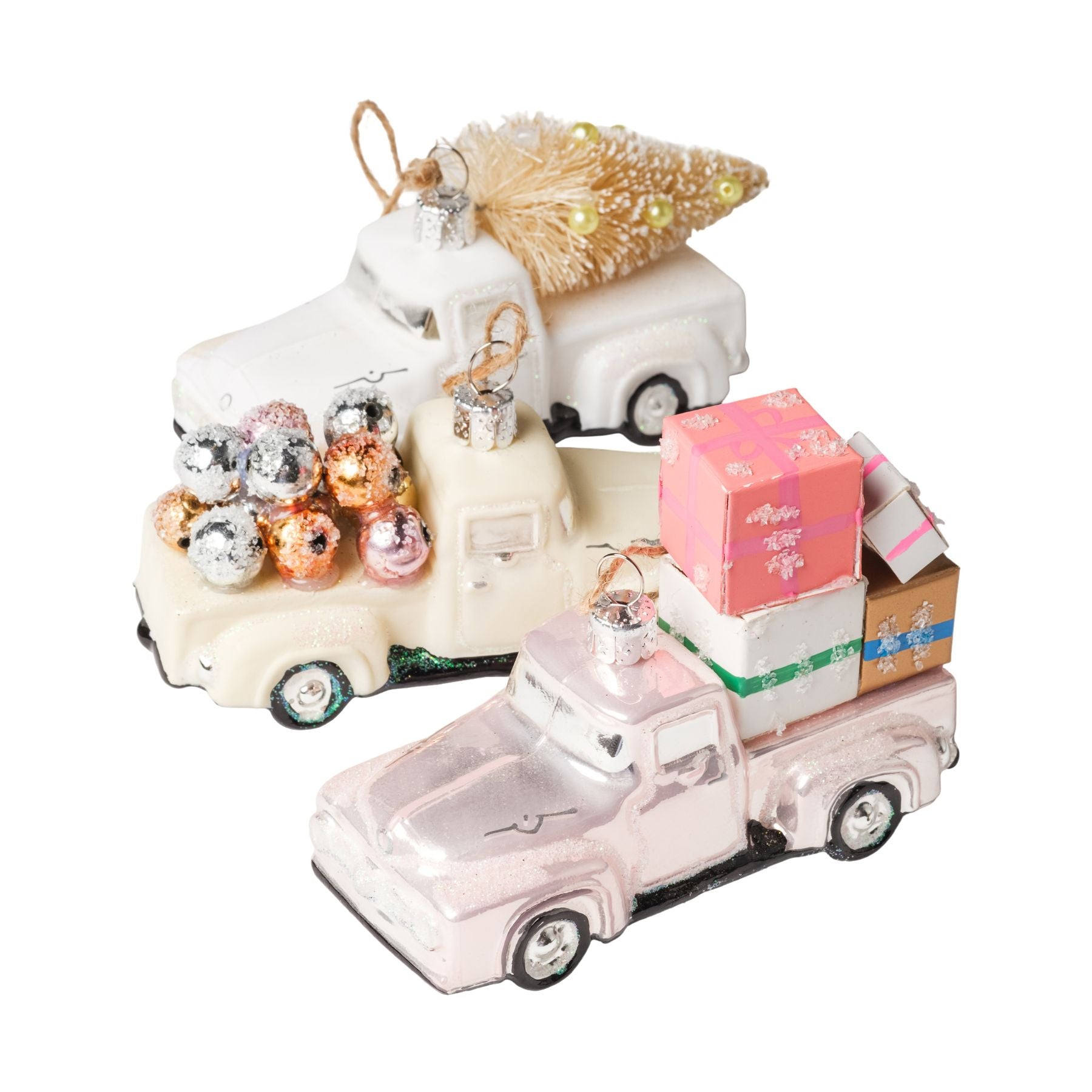 Festive Fleet Ornament - Set of 3