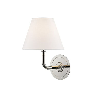Signature No.1 Sconce - Polished Nickel