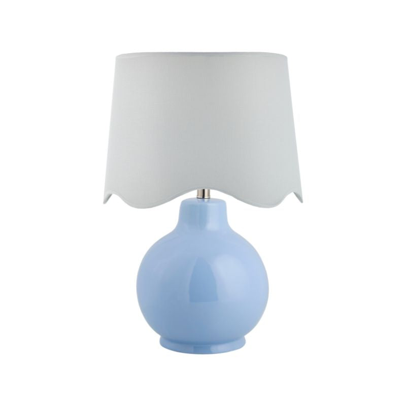 Isla Table Lamp - French Blue by Cailini Coastal
