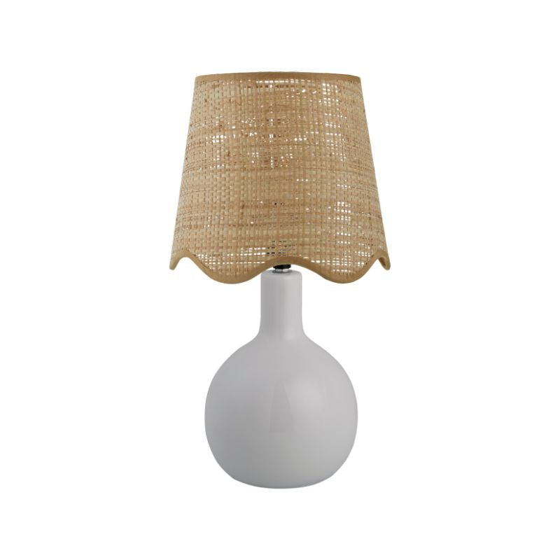 Tiny Tides Mini Table Lamp - White