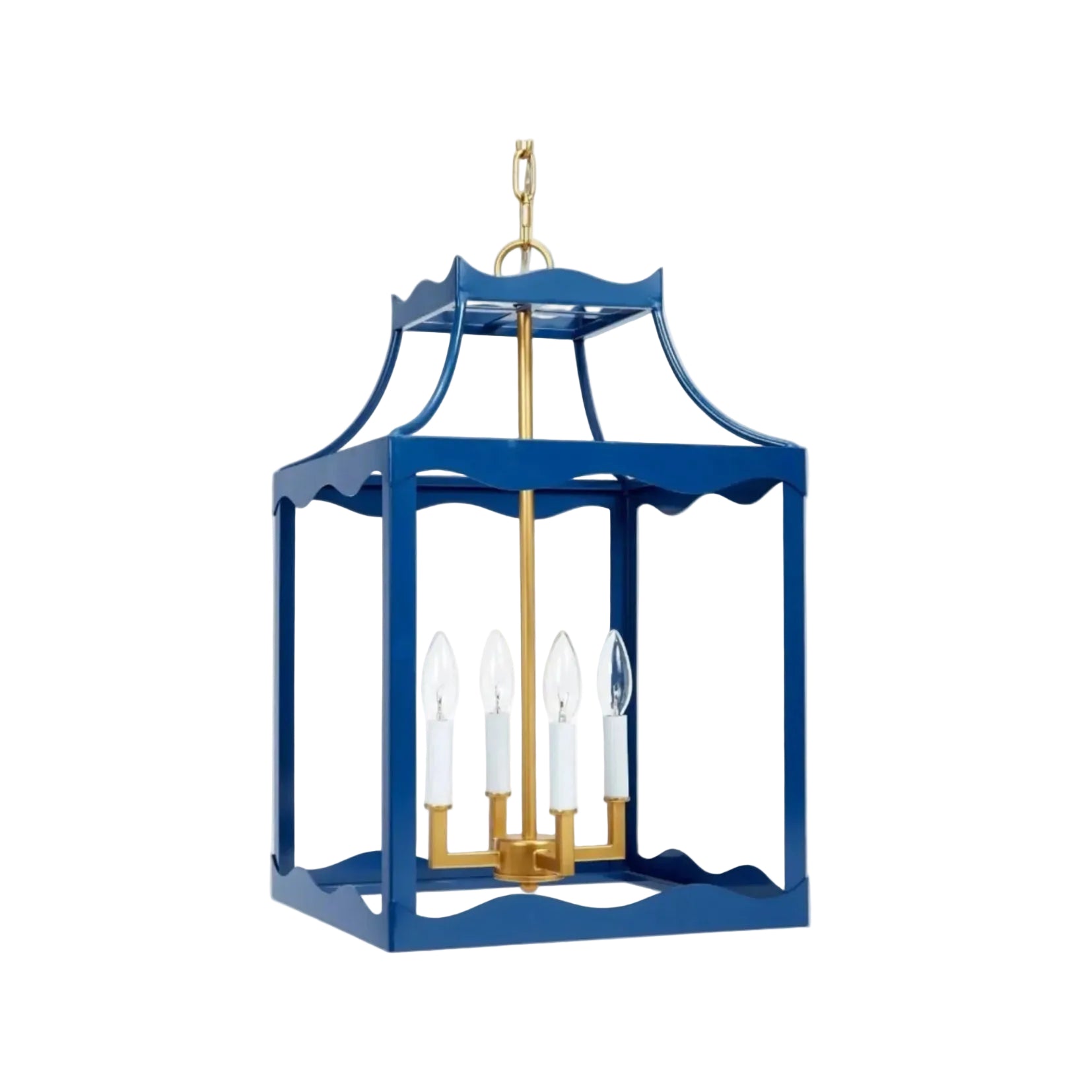 Rosecliff Lantern - Navy