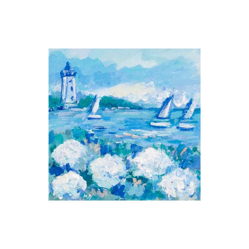 Light House View Original Painting
