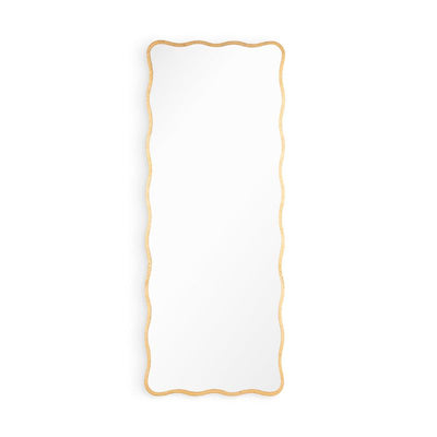 Golden Wave Dressing Room Mirror
