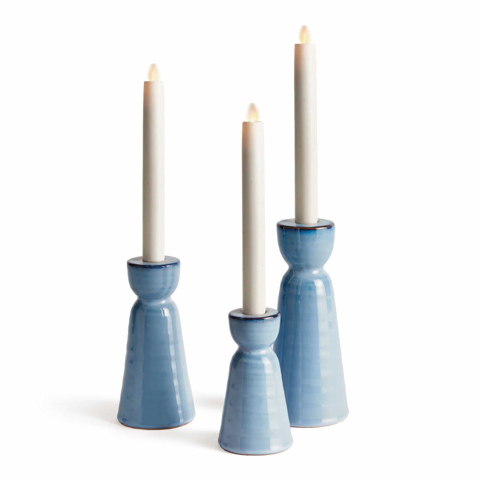 Serafina Taper Holders - Set of 3