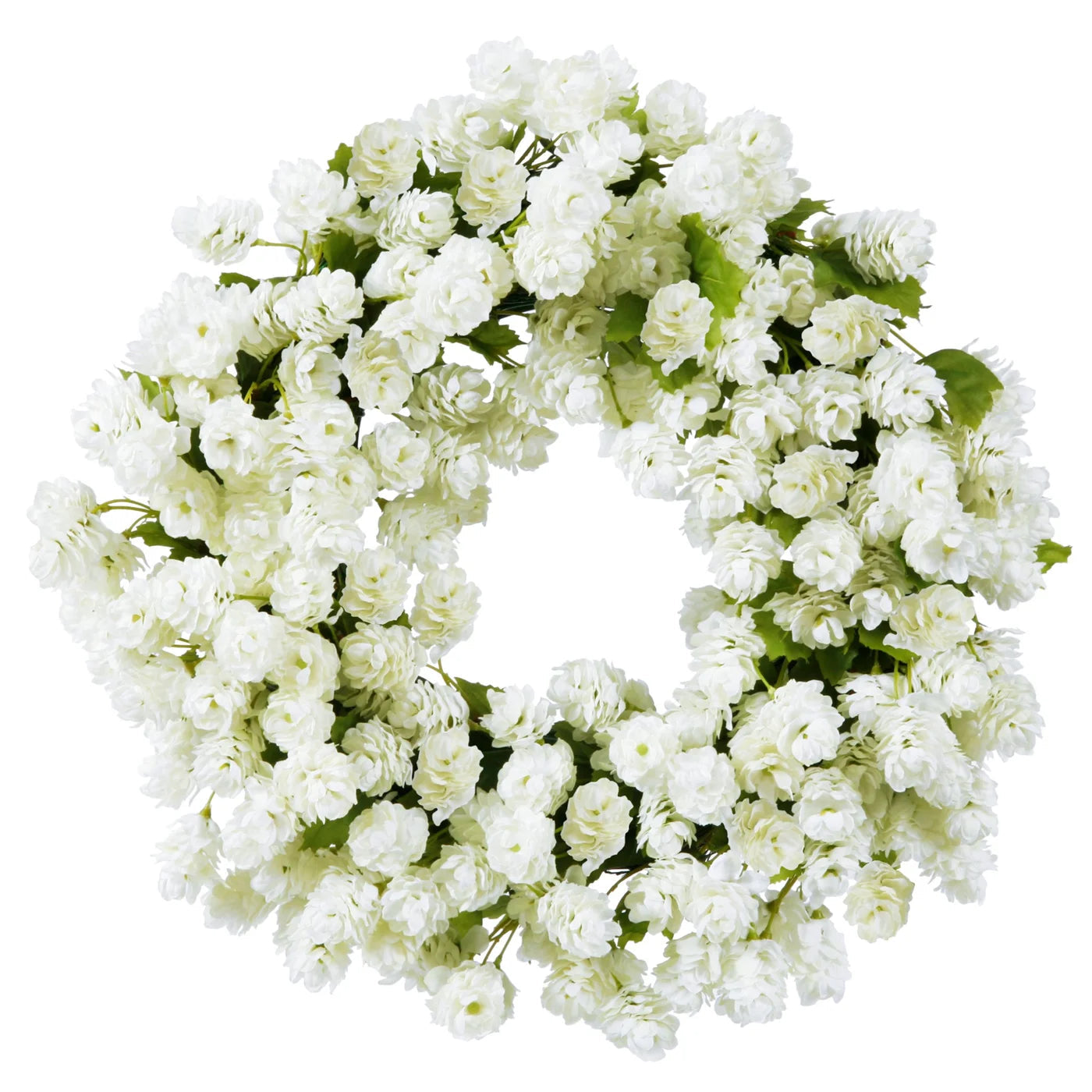 White Hops Faux Wreath
