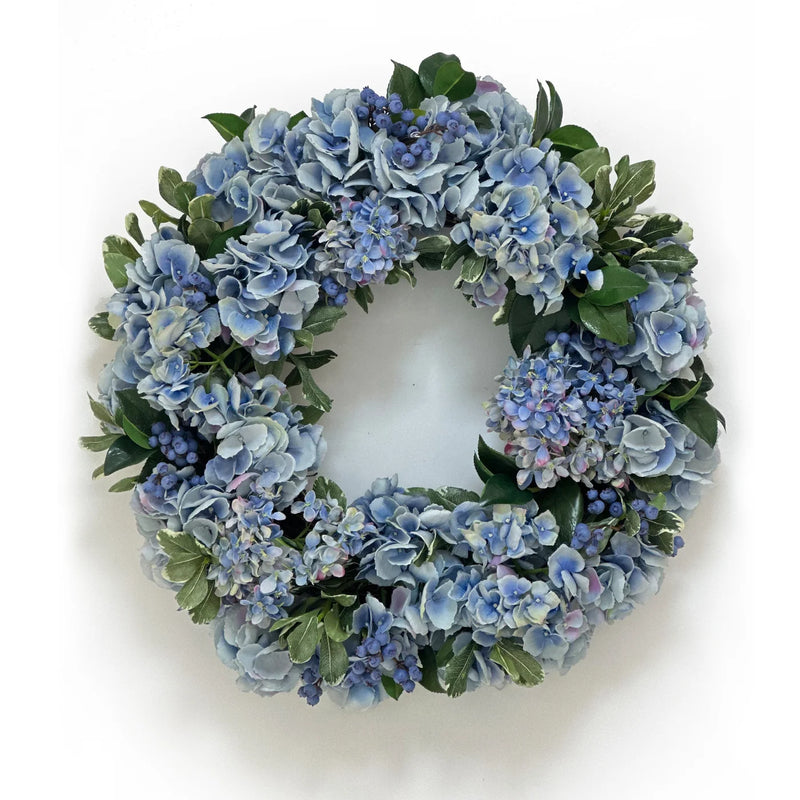 Hydrangea Berry Faux Wreath