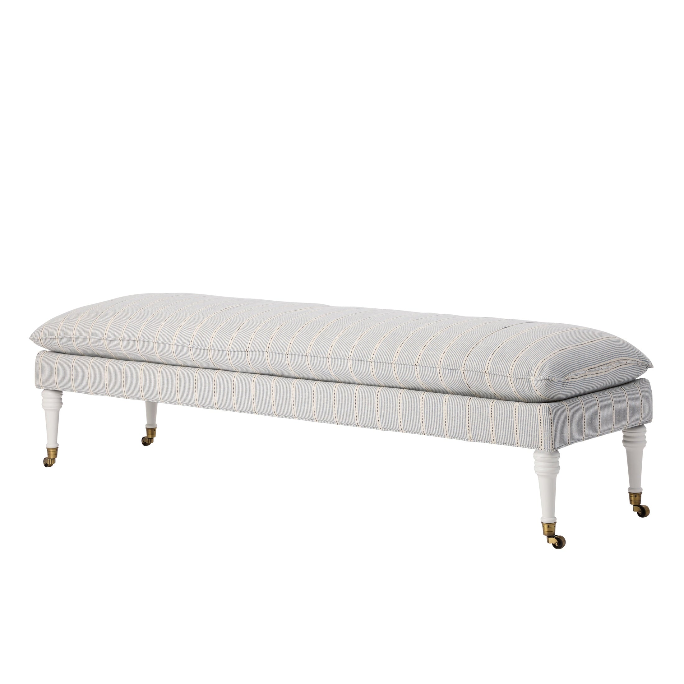 Wren Bench - Sailor Stripe Blue