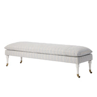 Wren Bench - Sailor Stripe Blue