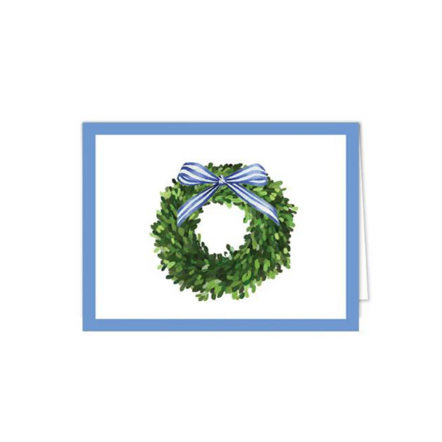 Boxwood Wreath Note Cards